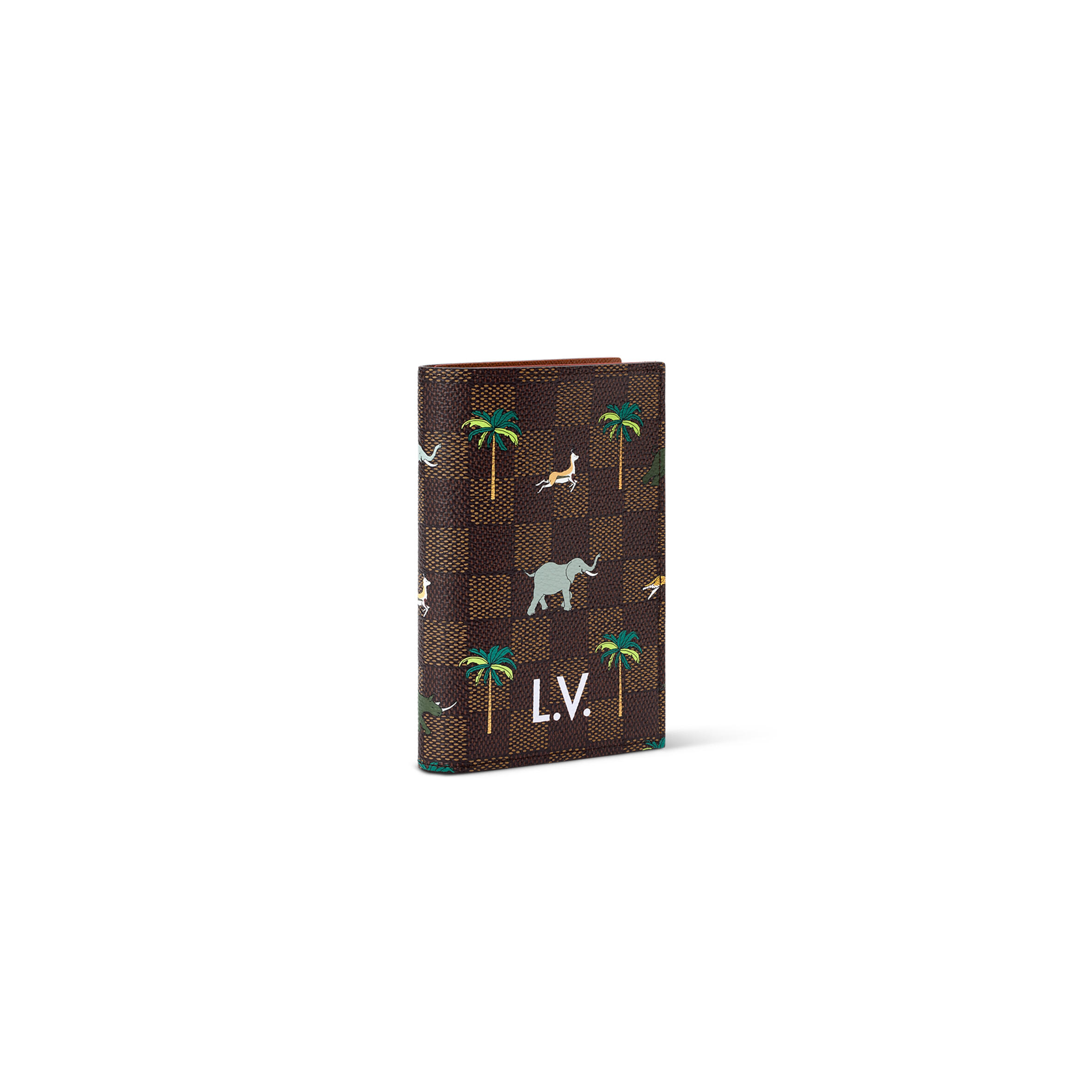 l0vis Vvtt0n master passport cover x the darjeeling limited n40872 (14*10*2.5cm)